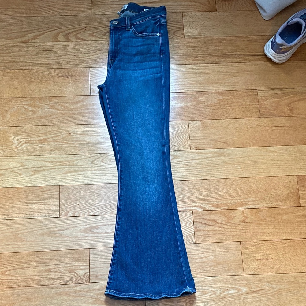Frame Denim Dark Blue Flare Jeans